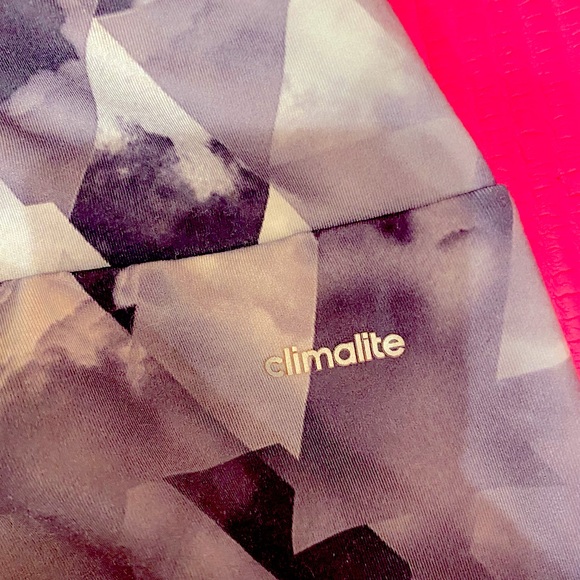 ADIDAS Grey print leggings - Picture 3 of 4